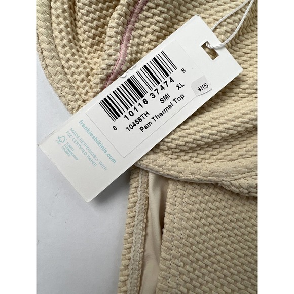 Frankies Bikinis Pam / Enzo Thermal Bikini Smitten Women’s Size XL - Picture 6 of 9